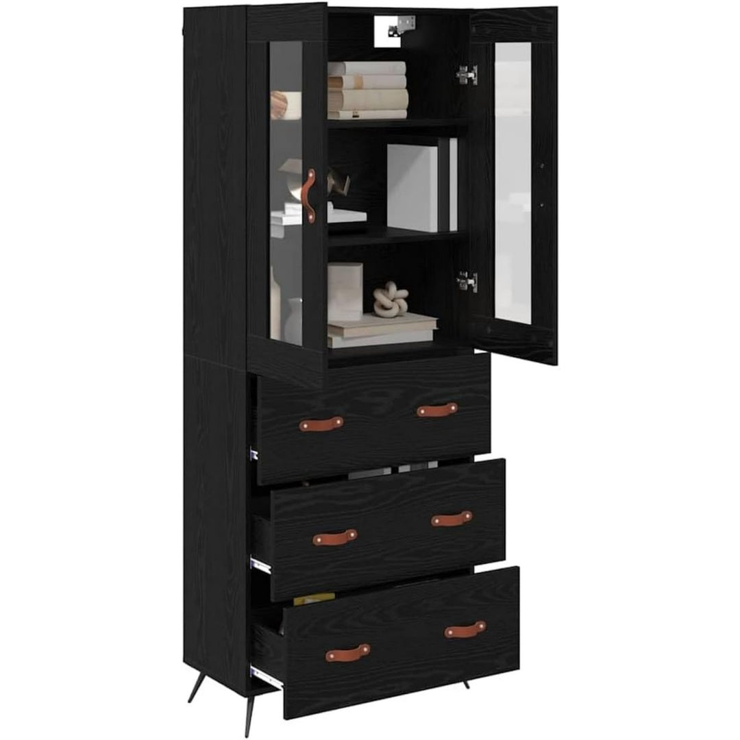 Hochschrank mit matten Oberflaechen