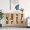 Sideboard aus Holzwerkstoff und Glas mit Glastueren