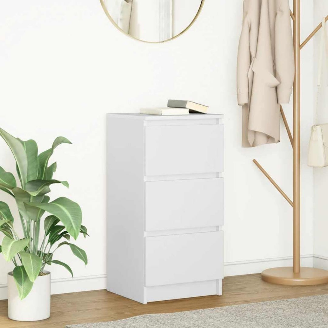 Sideboard mit den Massen 37.5 x 35 x 76 cm in Weiss