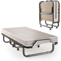 Bettgestell aus Metall in Beige