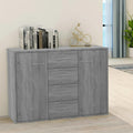 Sideboard mit 4 Schubladen, geschlossenem Stauraum und Schubladen