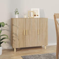 Geschlossener Stauraum an dem Sideboard mit den Massen 90 x 34 x 80 cm
