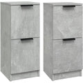 Sideboard mit den Massen 30 x 30 x 70 cm in Grau