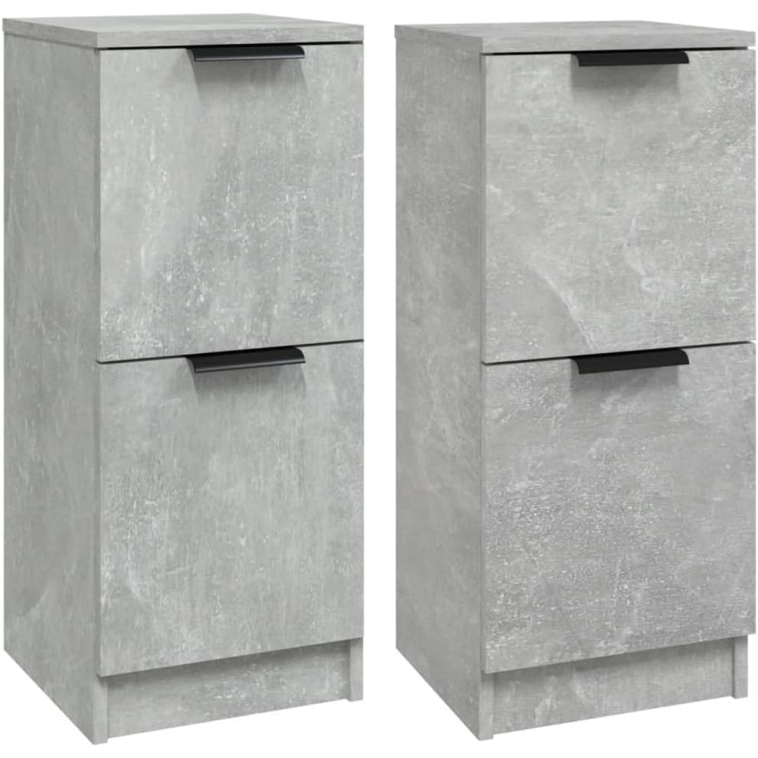 Sideboard mit den Massen 30 x 30 x 70 cm in Grau