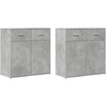 Sideboard mit den Massen 79 x 38 x 80 cm in Grau