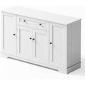 Sideboard mit verstellbaren Ablagen und runden Griffknoepfen