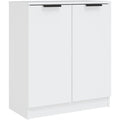Das Sideboard misst 60 x 30 x 70 cm in Weiss mit den Massen 60 x 30 x 70 cm