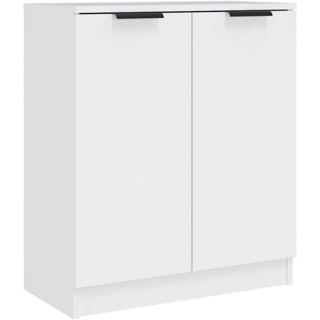 Das Sideboard misst 60 x 30 x 70 cm in Weiss mit den Massen 60 x 30 x 70 cm